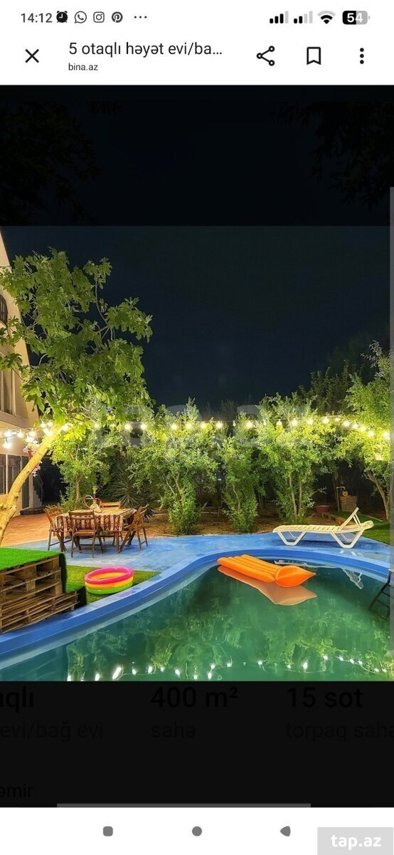 Bağ evi kirayə verilir, Hövsan qəs. (2)