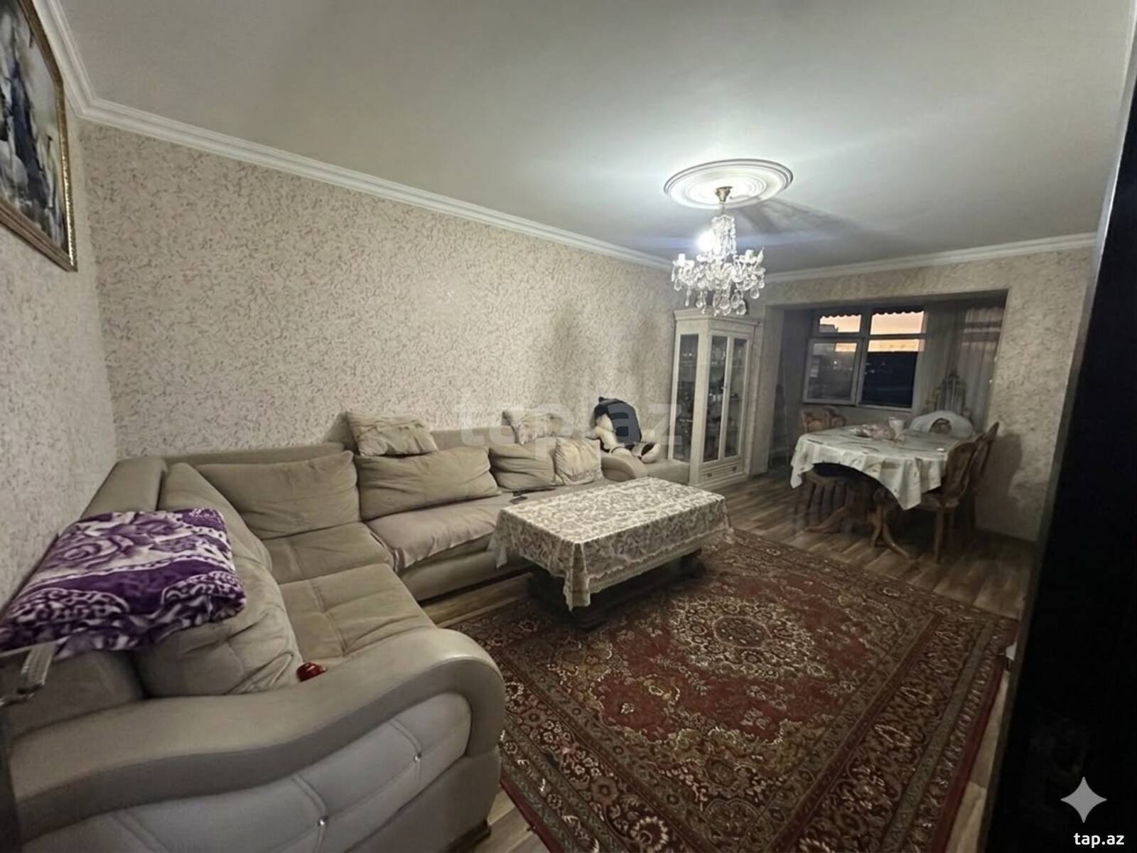 4-otaqlı mənzil, X. Dostluğu m., 90 m²