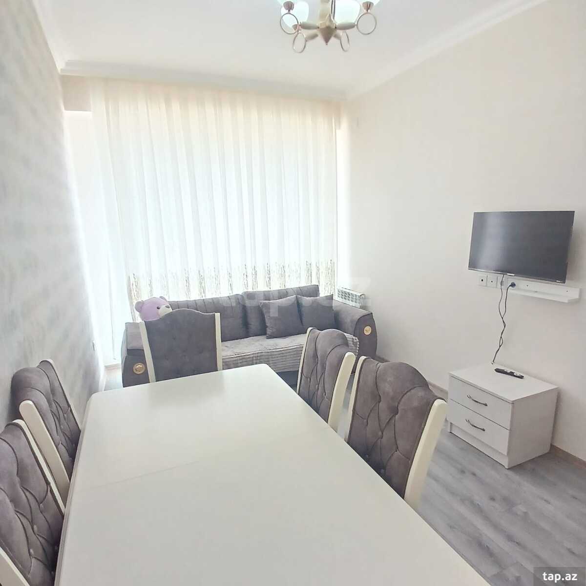 2-otaqlı yeni tikili kirayə verilir, Yasamal r., 50 m² (8)