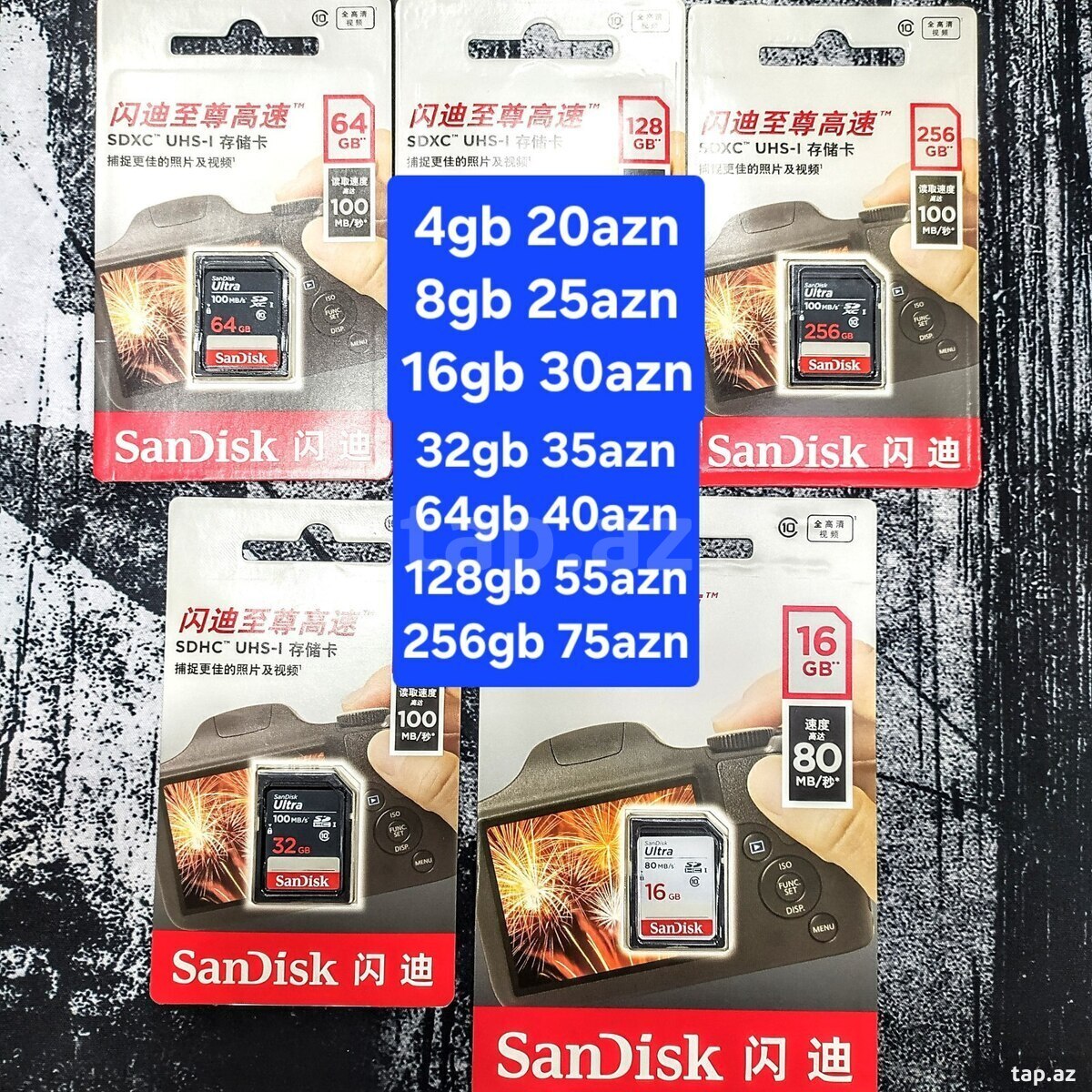 Sd yaddaş kartı "Sandisk"