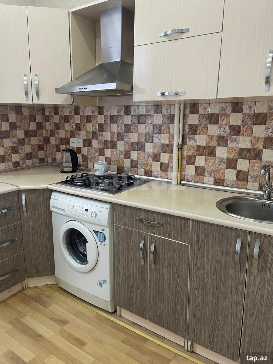 2-otaqlı mənzil kirayə verilir, Nizami m., 60 m² (5)