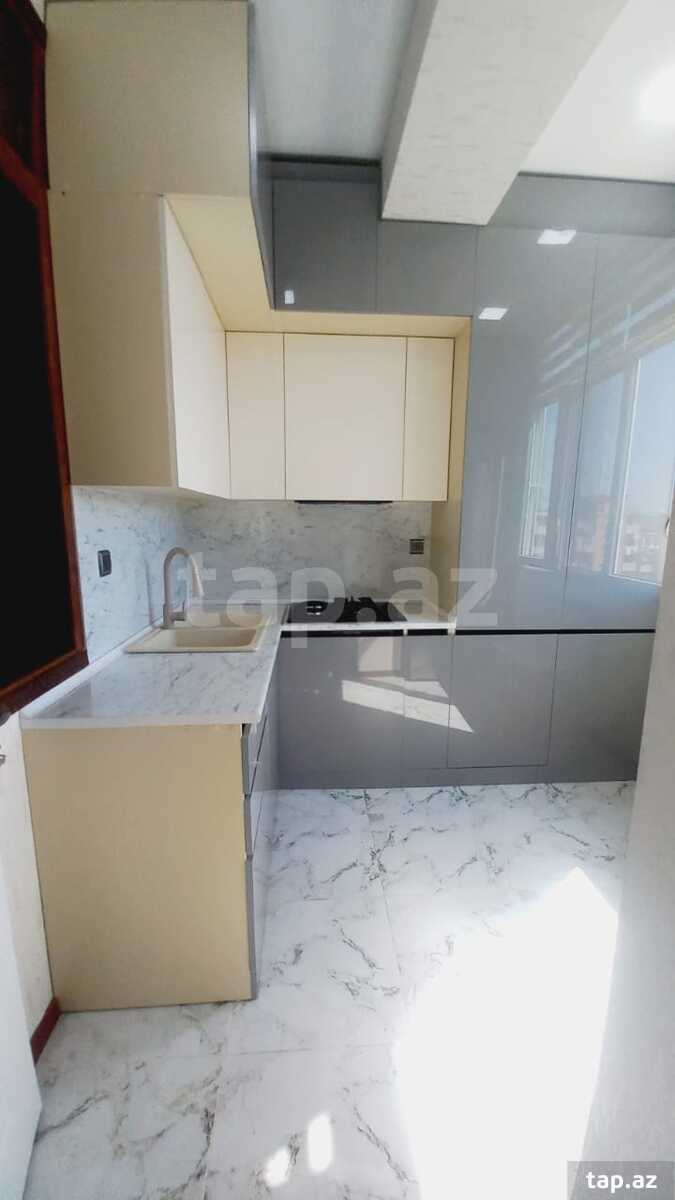 2-otaqlı yeni tikili, Həzi Aslanov m., 70 m² (21)