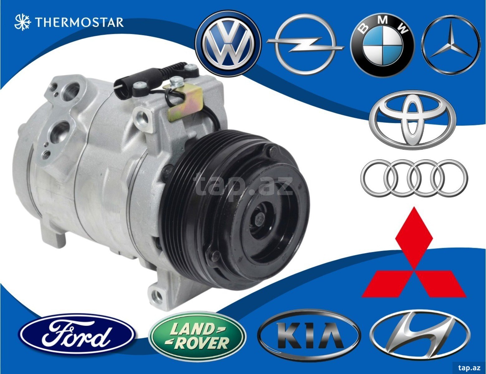 A/C-BMW X5 (1999-2006), Land Rover Range Rover 64526921650 kompressoru