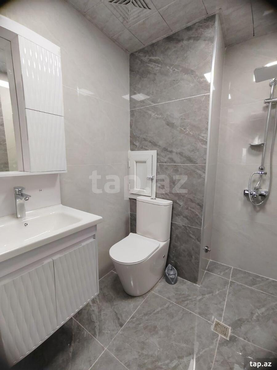 2-otaqlı mənzil kirayə verilir, N.Nərimanov m., 65 m² (8)