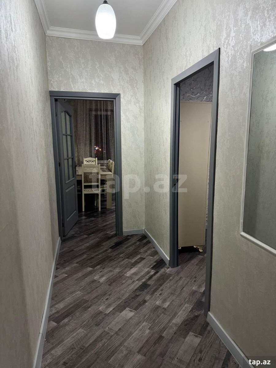 2-otaqlı mənzil kirayə verilir, N.Nərimanov m., 65 m²