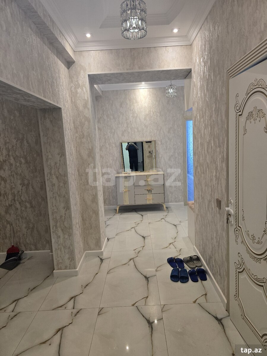 3-otaqlı yeni tikili kirayə verilir, 10-cu mkr., 83 m²