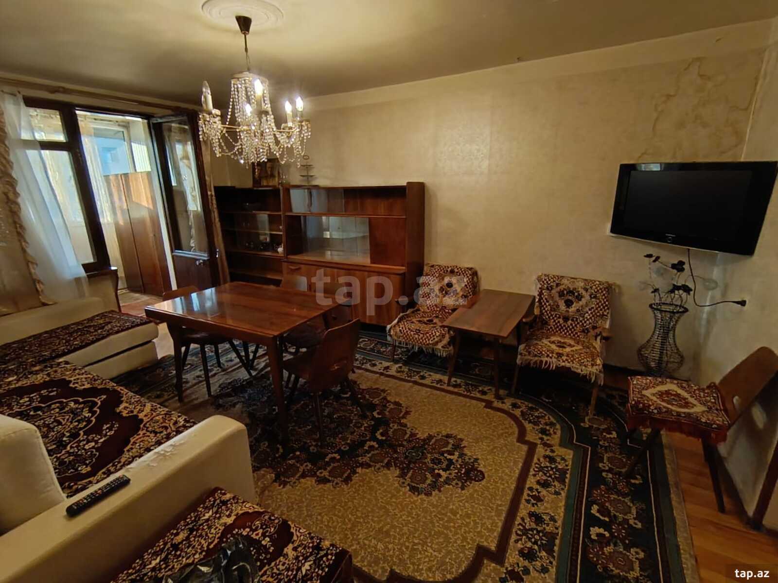 3-otaqlı mənzil kirayə verilir, Dərnəgül m., 70 m²