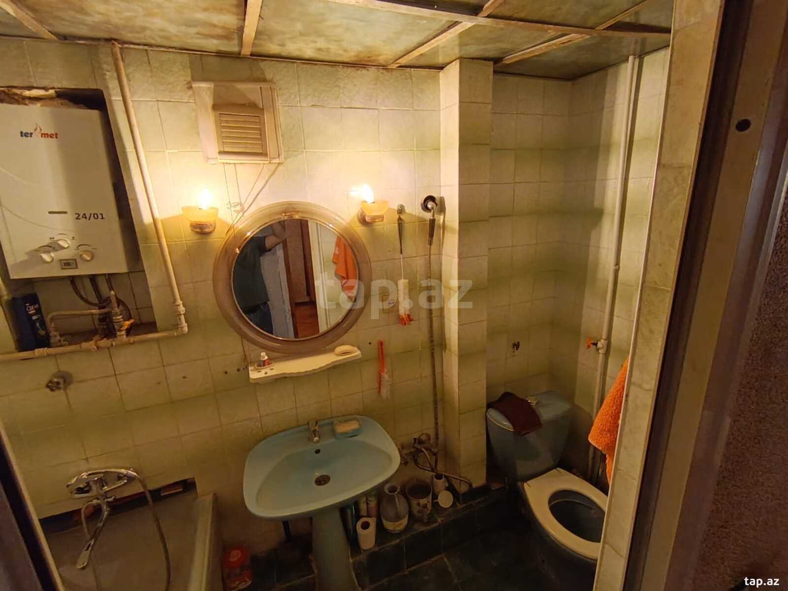 3-otaqlı mənzil kirayə verilir, Dərnəgül m., 70 m² (5)
