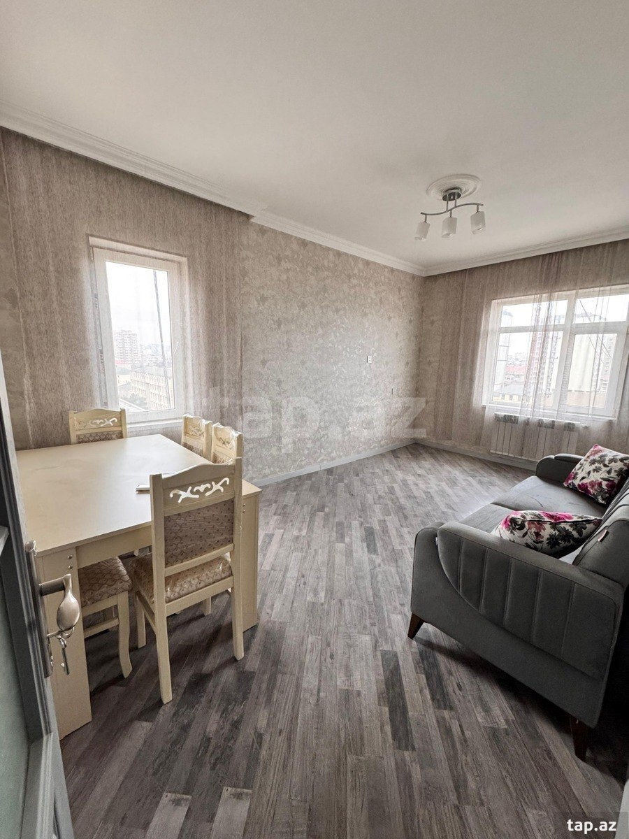 2-otaqlı mənzil kirayə verilir, Əliyar Əliyev küç., 65 m²