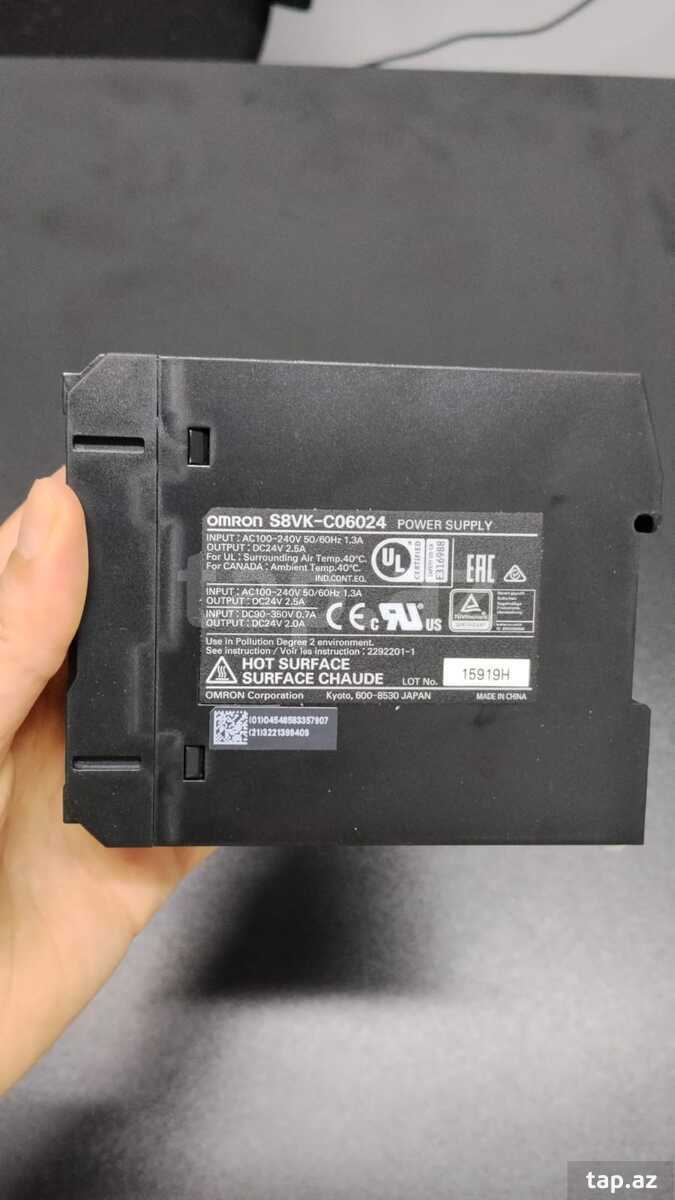 Omron S8VK-C06024 Sənaye Güc Mənbəyi (Power Supply) (2)