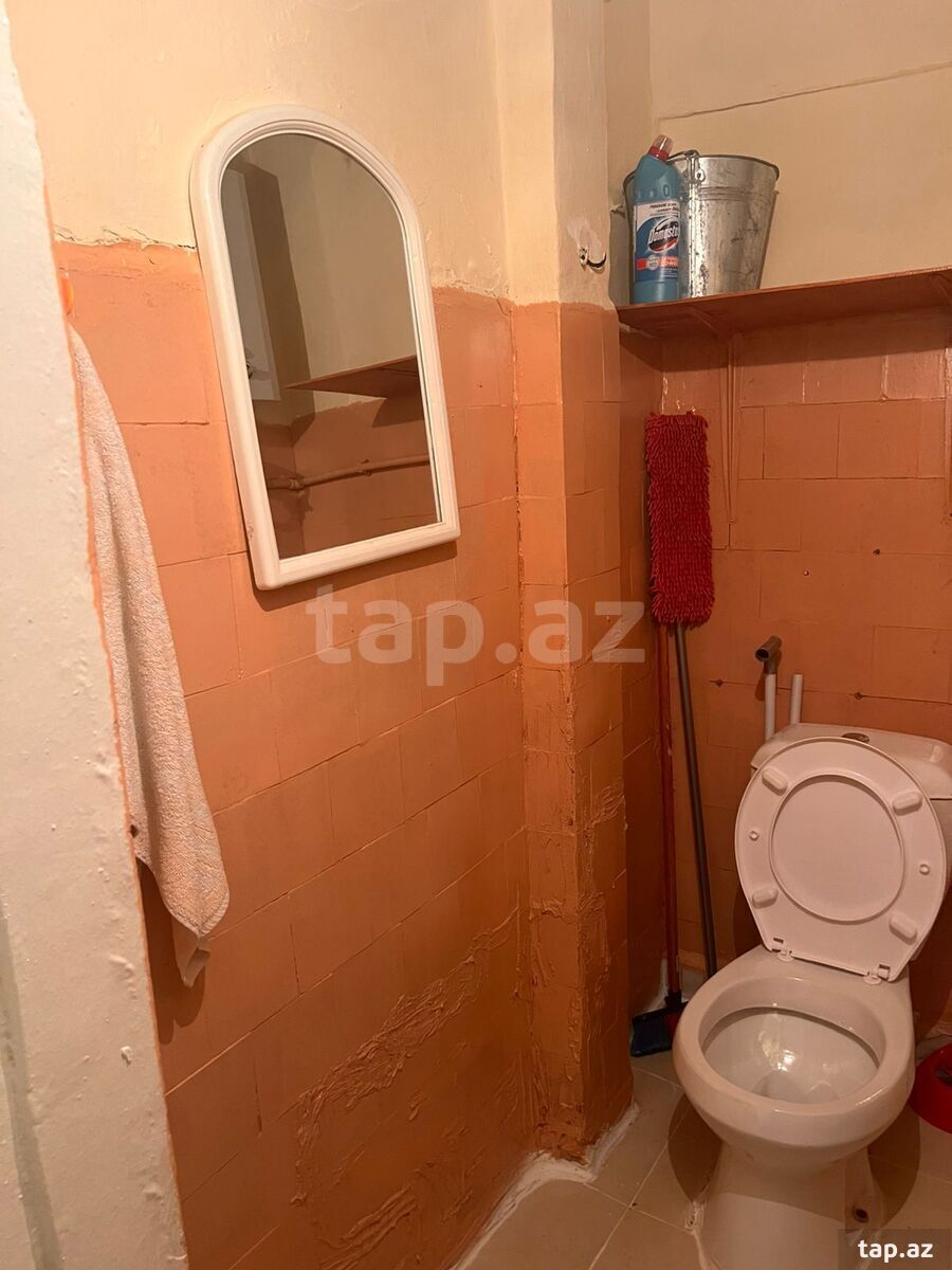 2-otaqlı mənzil kirayə verilir, N.Nərimanov m., 54 m² (14)
