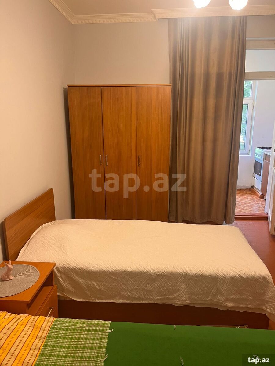 2-otaqlı mənzil kirayə verilir, N.Nərimanov m., 54 m² (9)