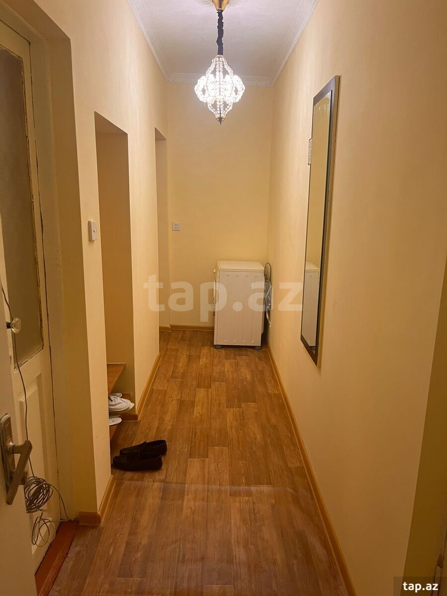 2-otaqlı mənzil kirayə verilir, N.Nərimanov m., 54 m² (12)