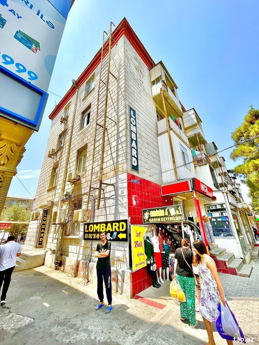 2-otaqlı mənzil kirayə verilir, Qara Qarayev m., 33 m² (3)