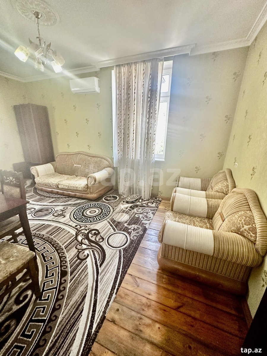 2-otaqlı mənzil kirayə verilir, Qara Qarayev m., 33 m² (7)