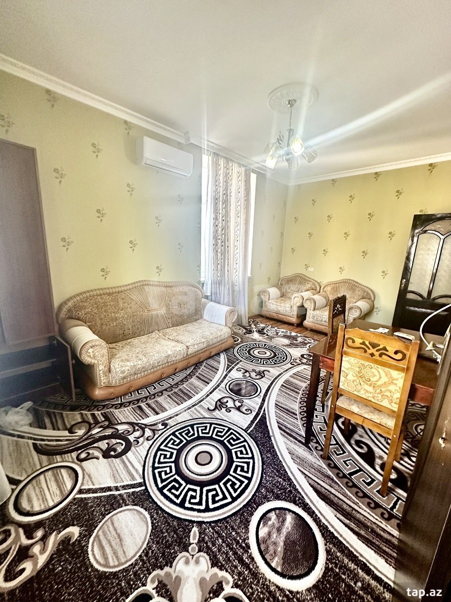 2-otaqlı mənzil kirayə verilir, Qara Qarayev m., 33 m² (10)