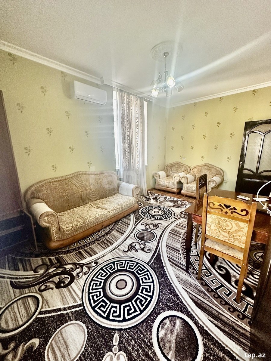 2-otaqlı mənzil kirayə verilir, Qara Qarayev m., 33 m² (11)