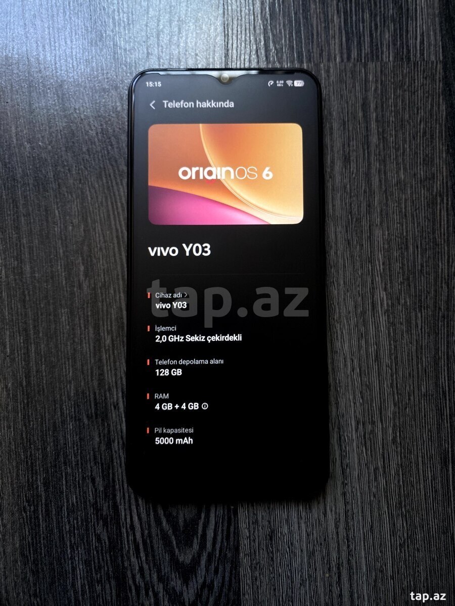 Vivo Y03 Space Black 128GB/4GB (8)