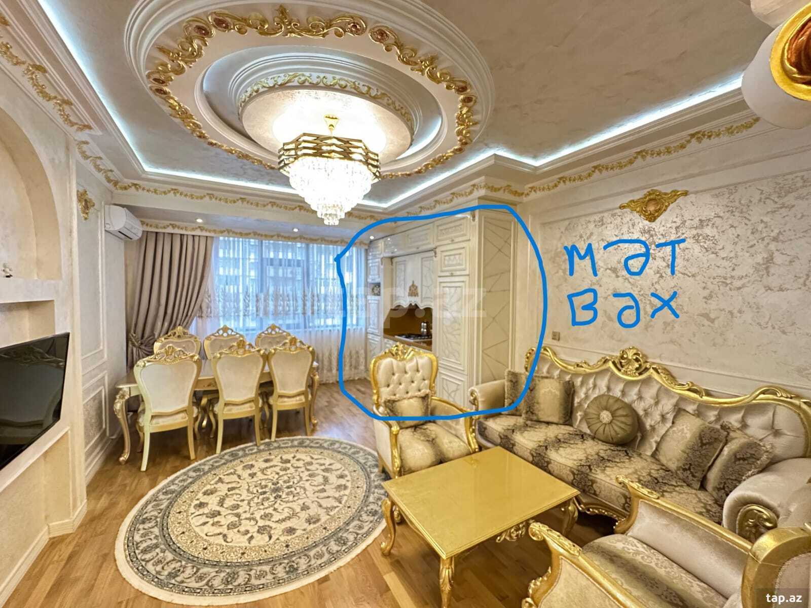 2-otaqlı yeni tikili, Salamzadə küç., 70 m²