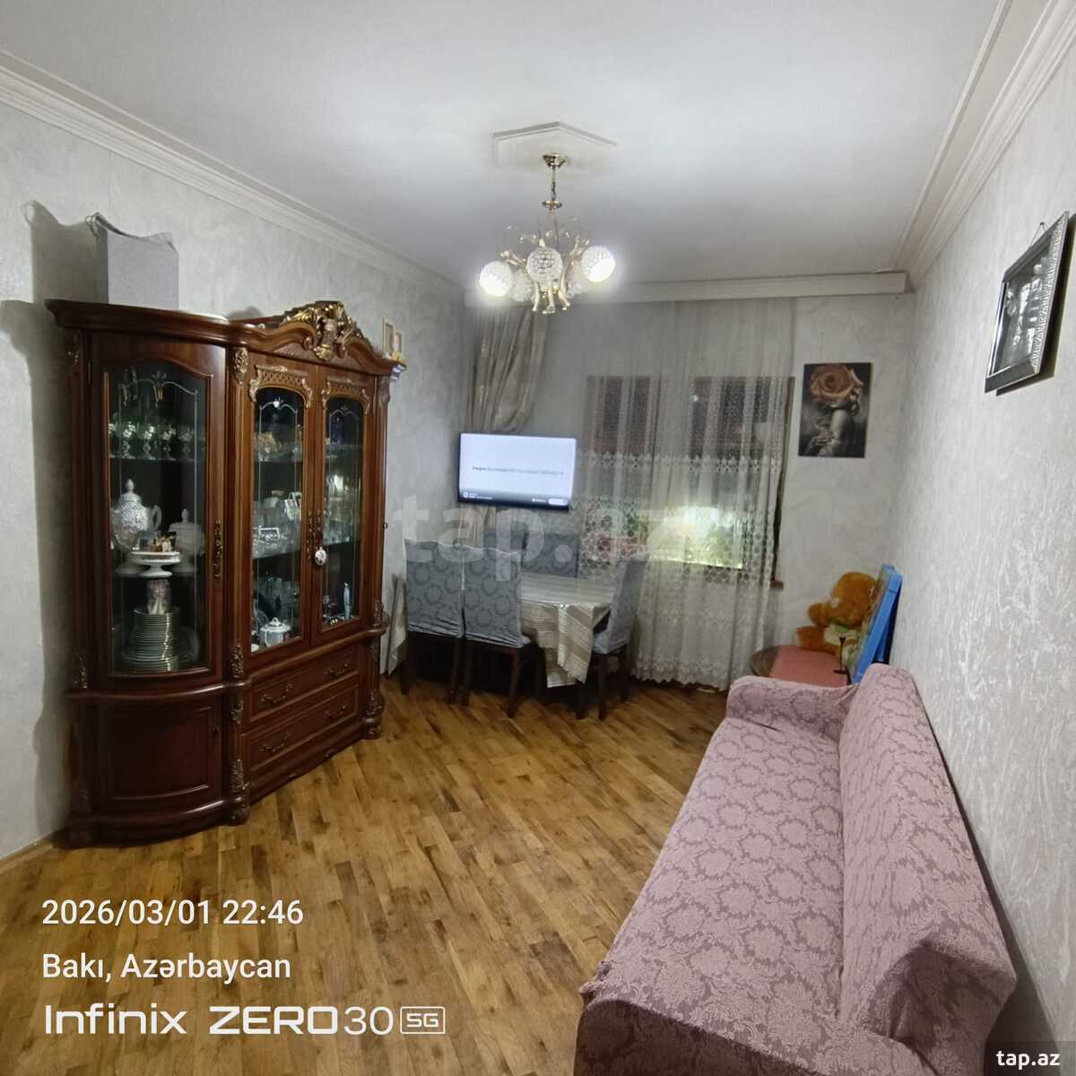 2-otaqlı mənzil, Yeni Günəşli qəs., 75 m² (5)