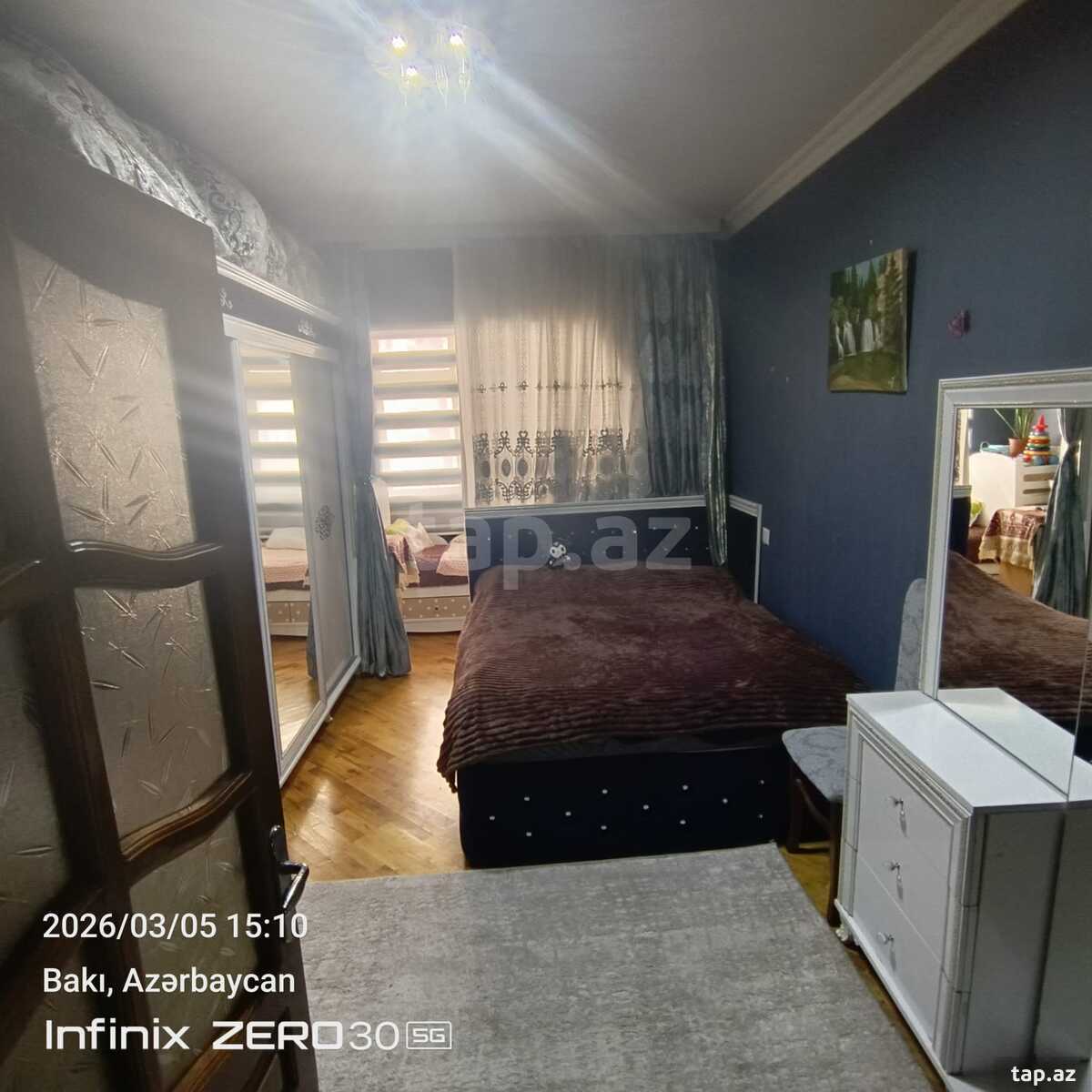 2-otaqlı mənzil, Yeni Günəşli qəs., 75 m²