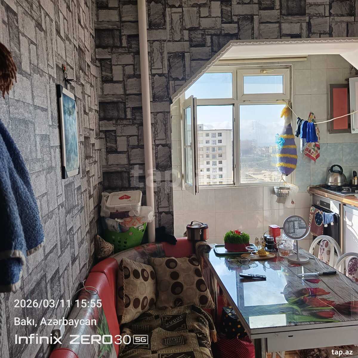 2-otaqlı mənzil, Yeni Günəşli qəs., 75 m² (2)