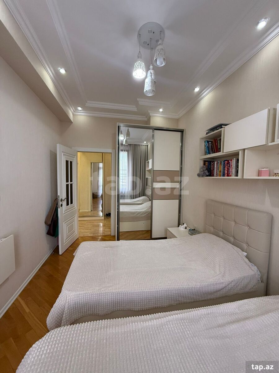 2-otaqlı yeni tikili, Abbas Mirzə Şərifzadə küç., 65 m² (9)
