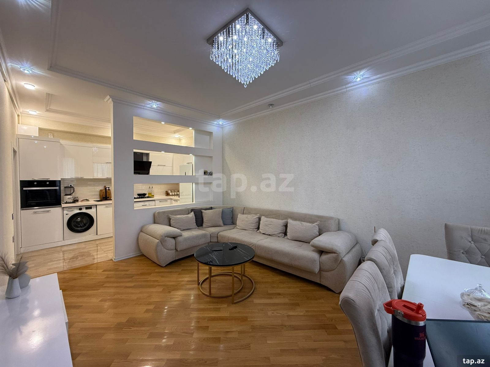 2-otaqlı yeni tikili, Abbas Mirzə Şərifzadə küç., 65 m² (3)