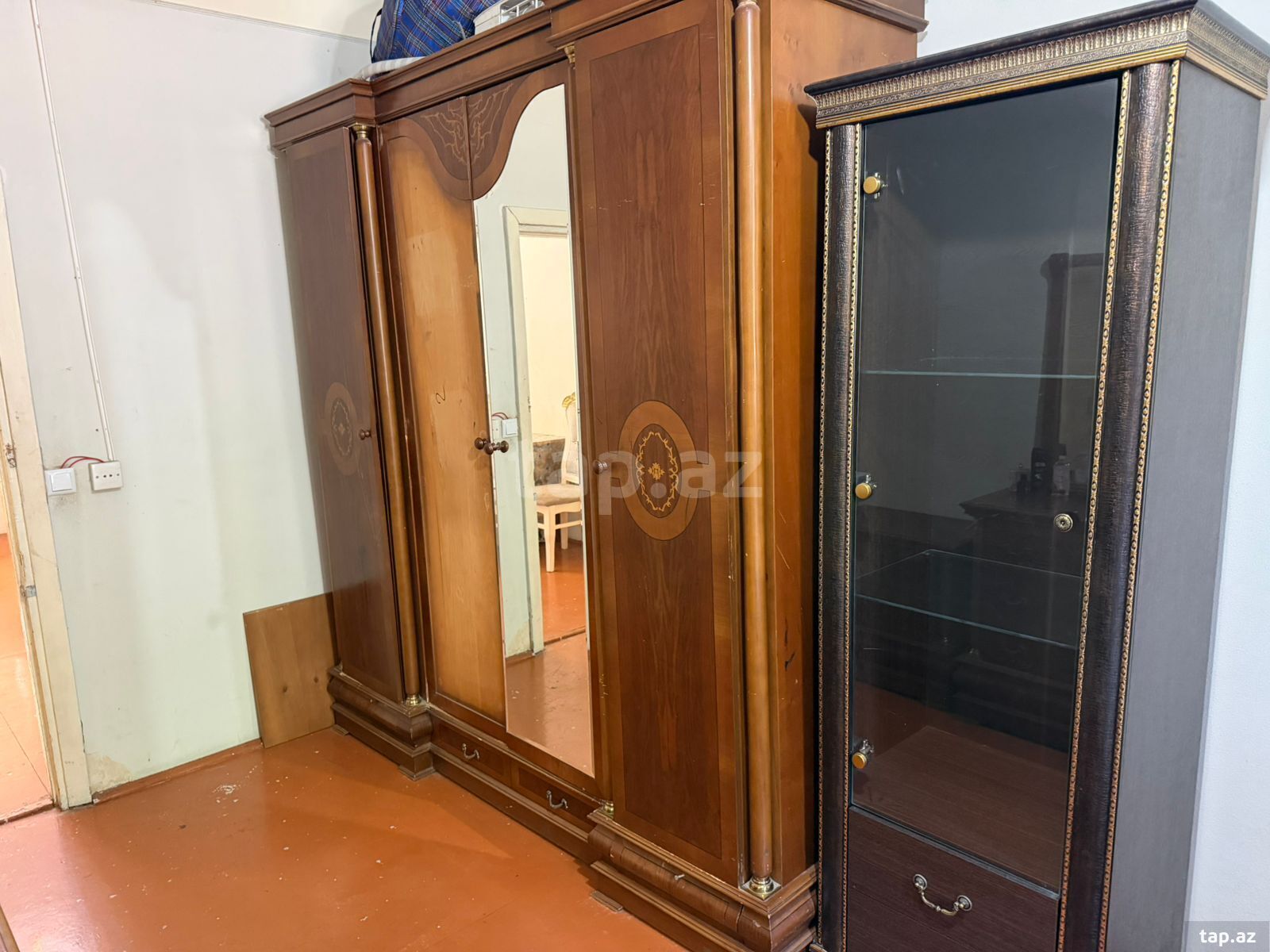 2-otaqlı mənzil kirayə verilir, Memar Əcəmi m., 72 m² (3)