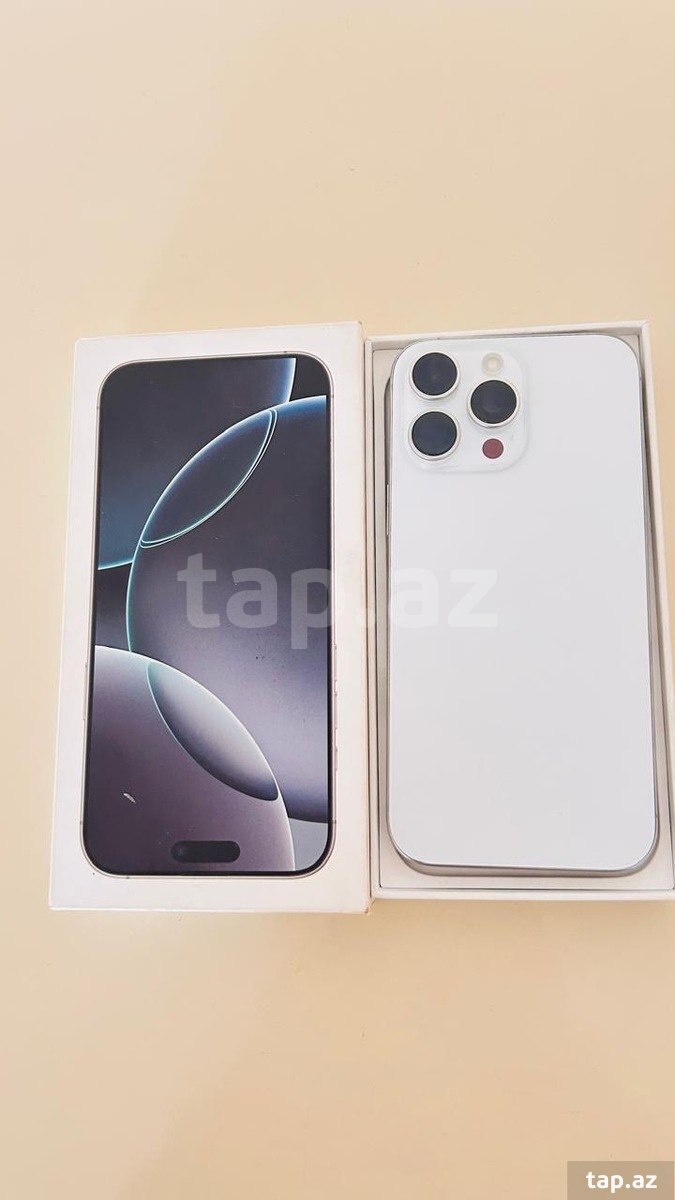 Apple iPhone 16 Pro Max White Titanium 256GB/8GB