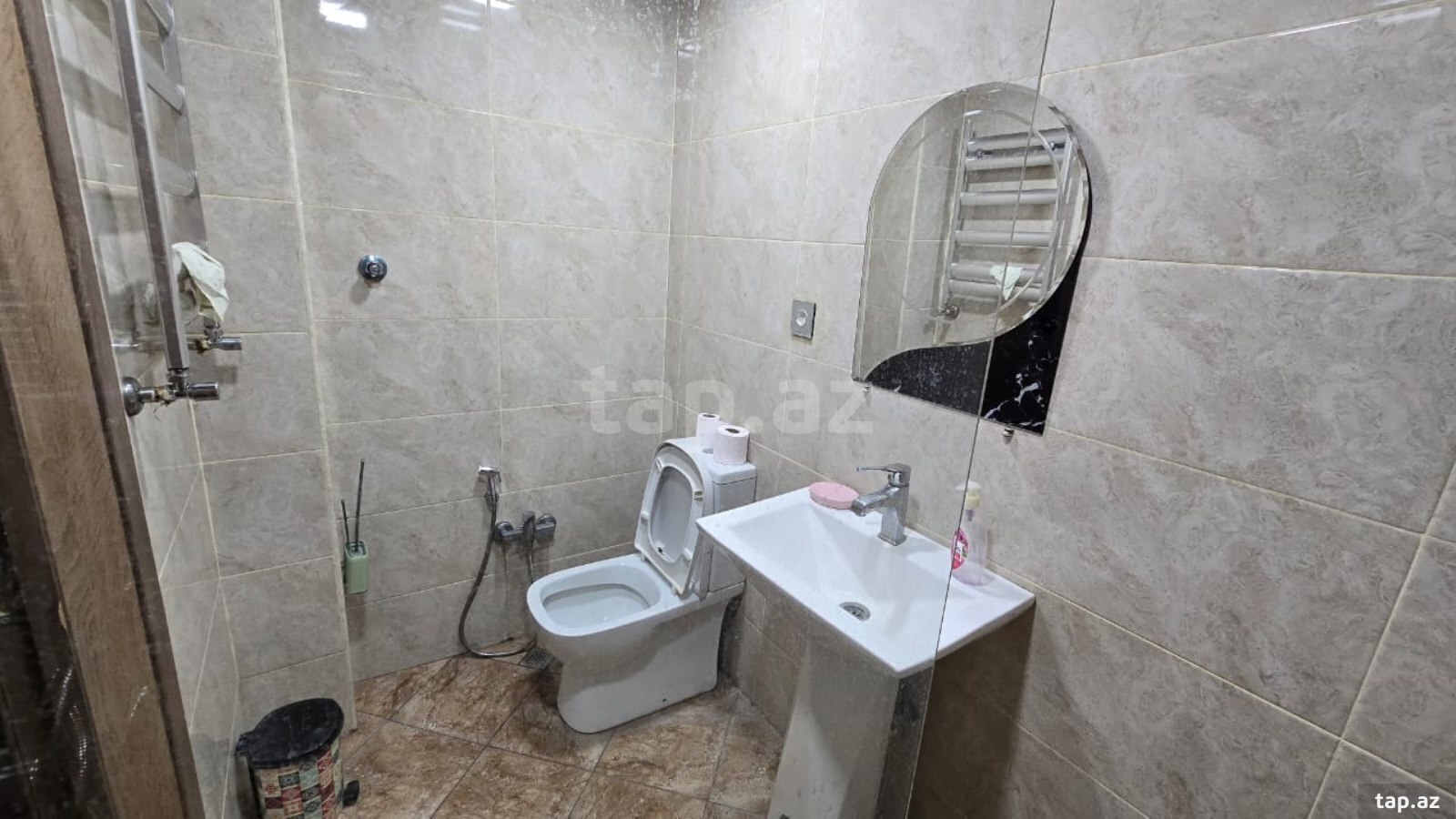 3-otaqlı mənzil kirayə verilir, Nərimanov r., 70 m² (15)
