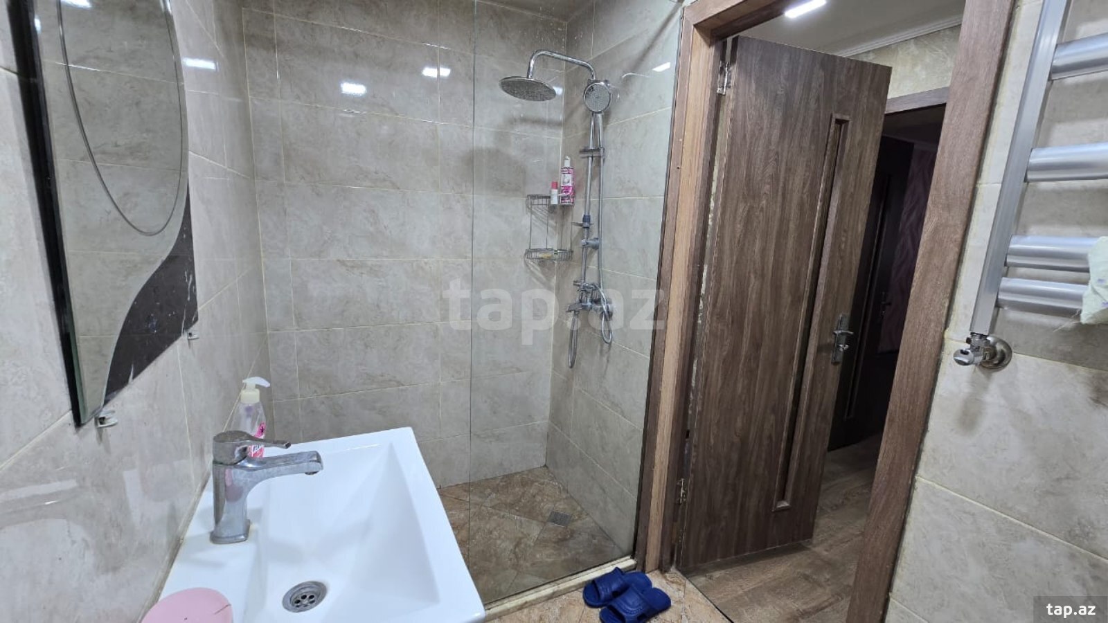 3-otaqlı mənzil kirayə verilir, Nərimanov r., 70 m² (10)