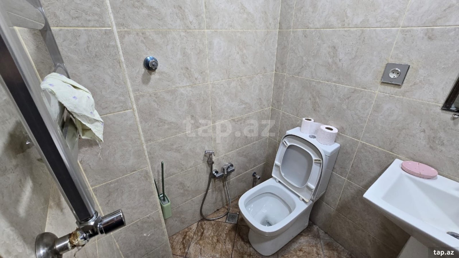 3-otaqlı mənzil kirayə verilir, Nərimanov r., 70 m² (14)