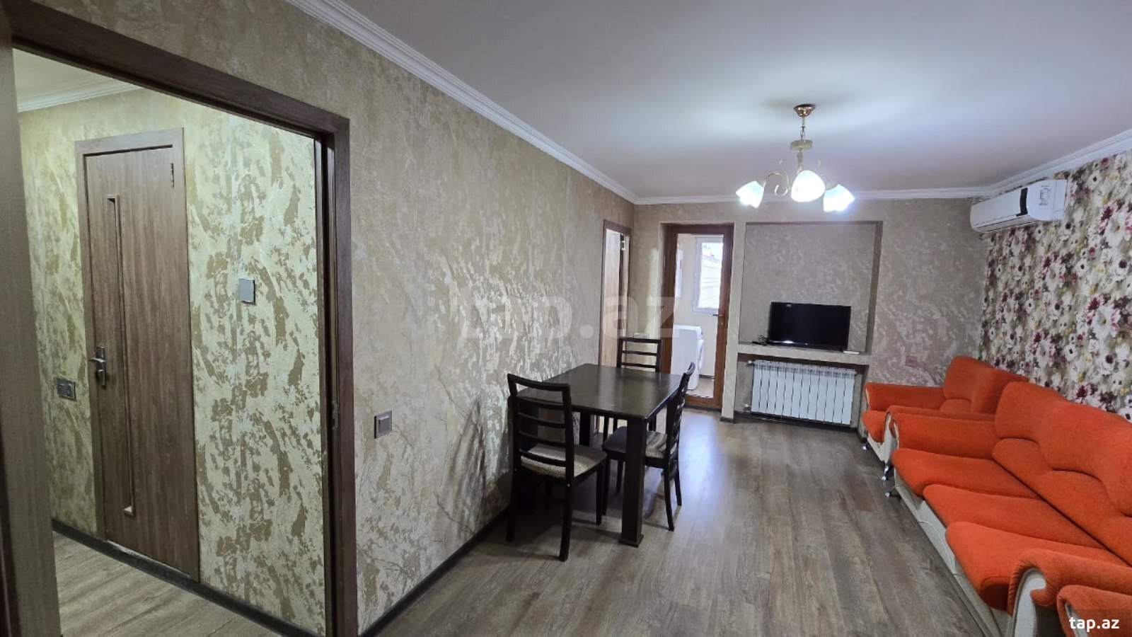 3-otaqlı mənzil kirayə verilir, Nərimanov r., 70 m² (11)