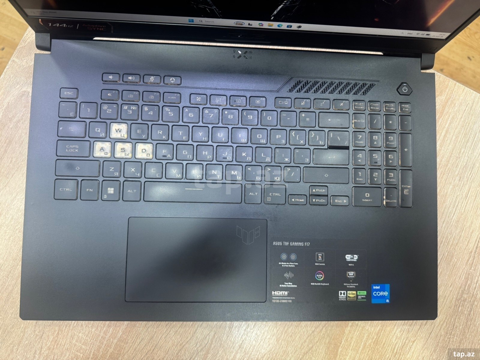 Noutbuk Asus TUF Gaming F17 (11)
