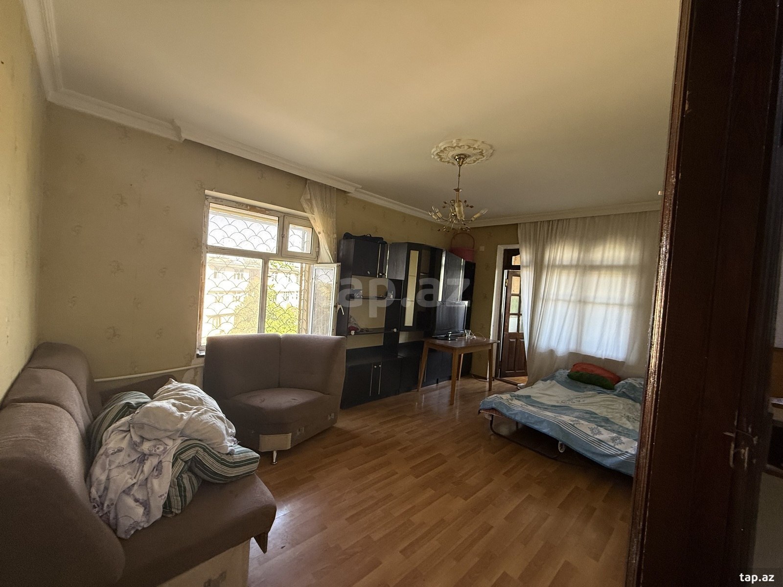 3-otaqlı mənzil kirayə verilir, Q.Qarayev m., 80 m² (2)