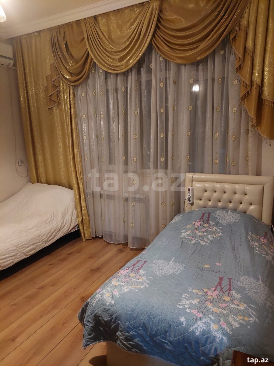 3-otaqlı yeni tikili kirayə verilir, Həzi Aslanov m., 100 m² (5)