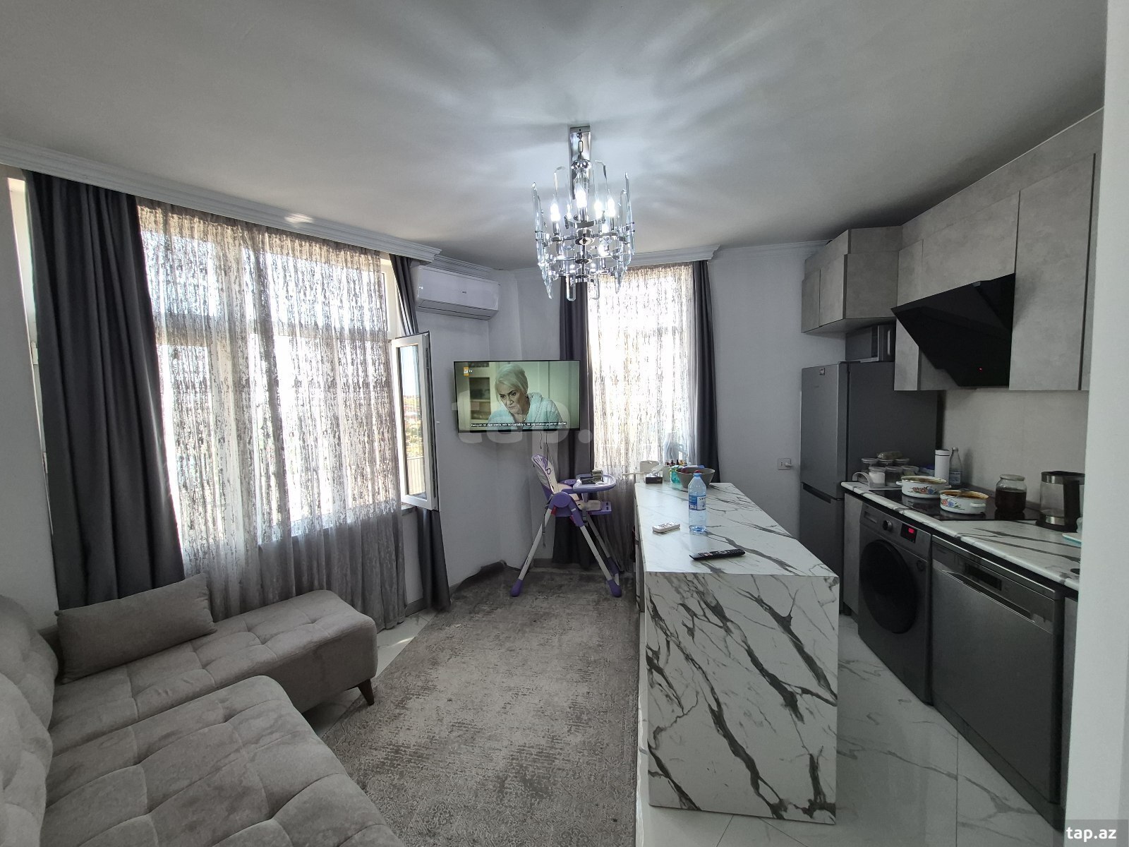 2-otaqlı yeni tikili kirayə verilir, Masazır qəs., 68 m² (3)