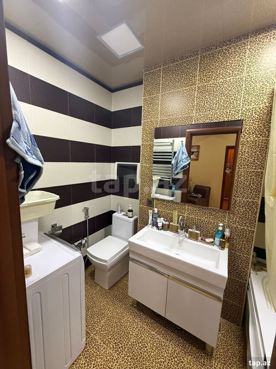 3-otaqlı yeni tikili, Həsən bəy Zərdabi pr., 80 m² (18)