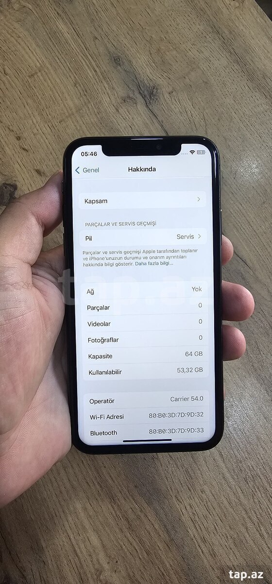 Apple iPhone X Space Gray 64GB/3GB (2)