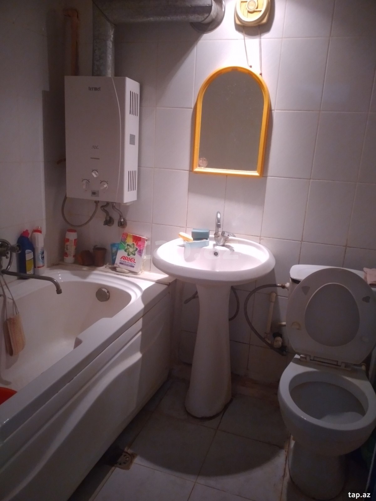 1-otaqlı mənzil kirayə verilir, Q.Qarayev pr., 30 m² (5)