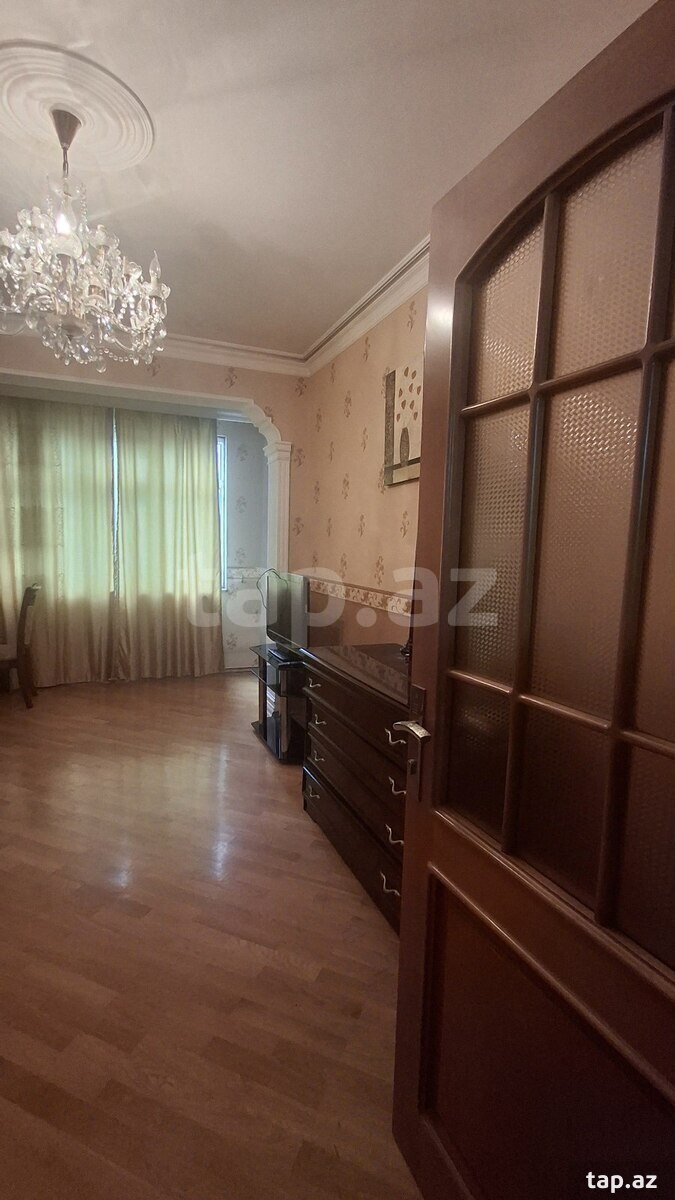 2-otaqlı mənzil kirayə verilir, Memar Əcəmi m., 50 m² (3)