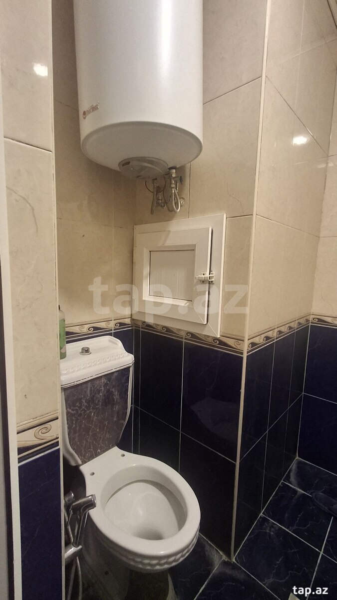 2-otaqlı mənzil kirayə verilir, Memar Əcəmi m., 50 m² (6)