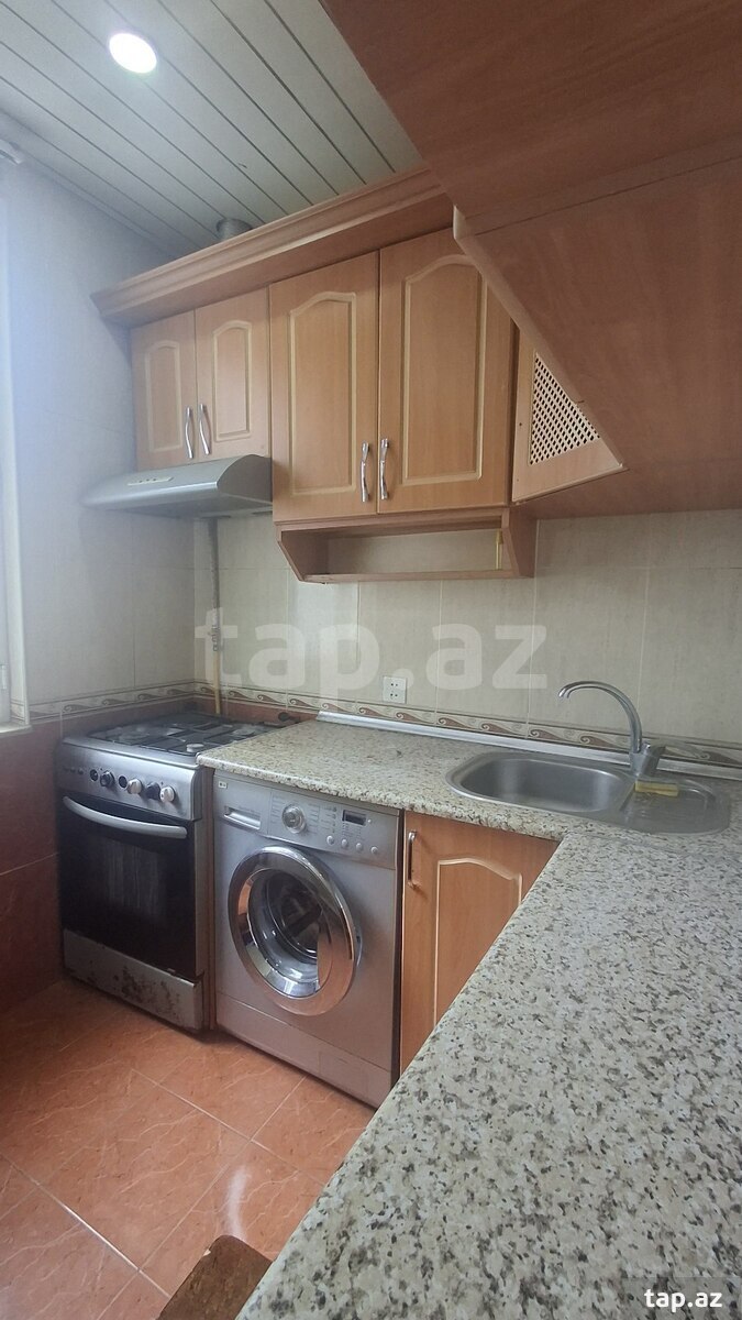 2-otaqlı mənzil kirayə verilir, Memar Əcəmi m., 50 m² (9)