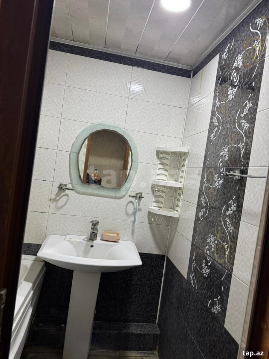 2-otaqlı mənzil kirayə verilir, Gənclik m., 70 m² (8)