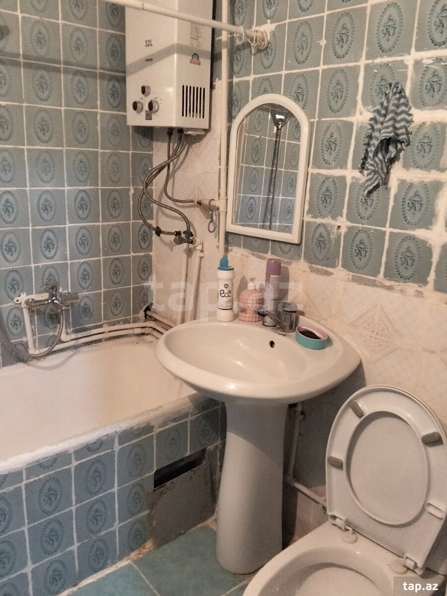 2-otaqlı mənzil kirayə verilir, Sumqayıt ş., 48 m² (3)
