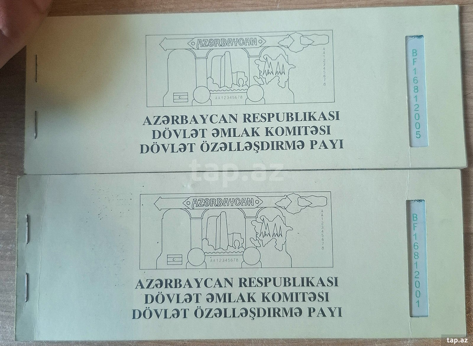 Özəlləşdirmə çekləri və 1993 istiqrazları (5)