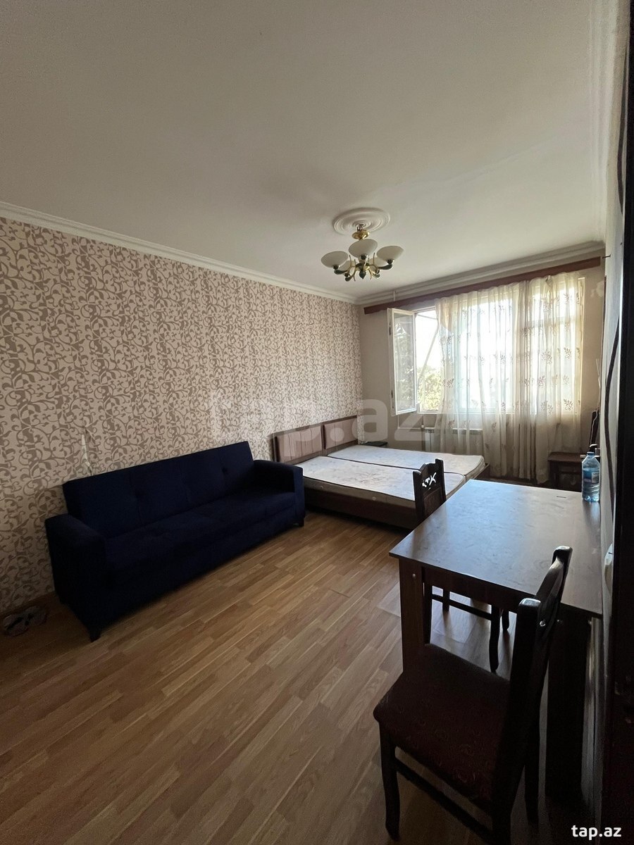 2-otaqlı mənzil kirayə verilir, Memar Əcəmi m., 40 m²