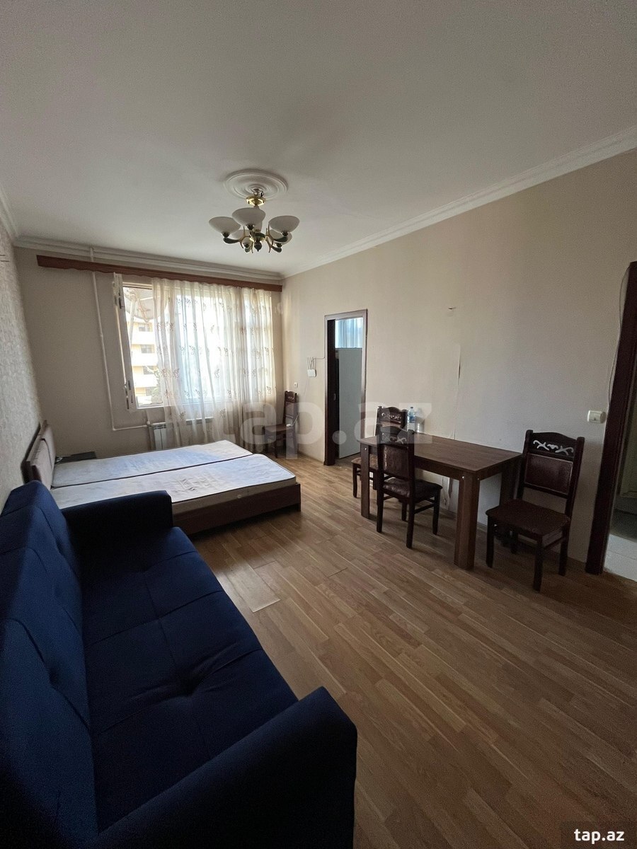 2-otaqlı mənzil kirayə verilir, Memar Əcəmi m., 40 m² (3)