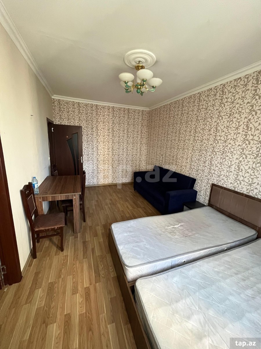 2-otaqlı mənzil kirayə verilir, Memar Əcəmi m., 40 m² (2)